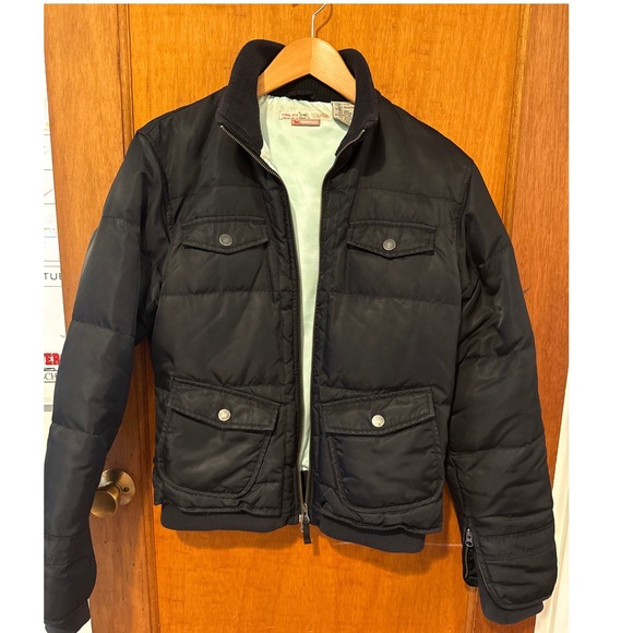 Triple Five Soul Jackets & Blazers - Triple Five 555 Soul puffer jacket‎ Large black vintage down Y2K skater